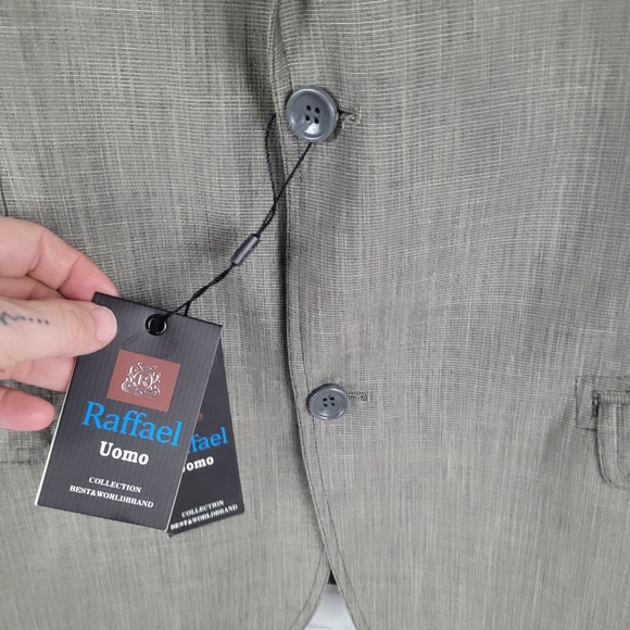 RAFFAEL UOMO | two-button sport coat blazer - Picture 2 of 9